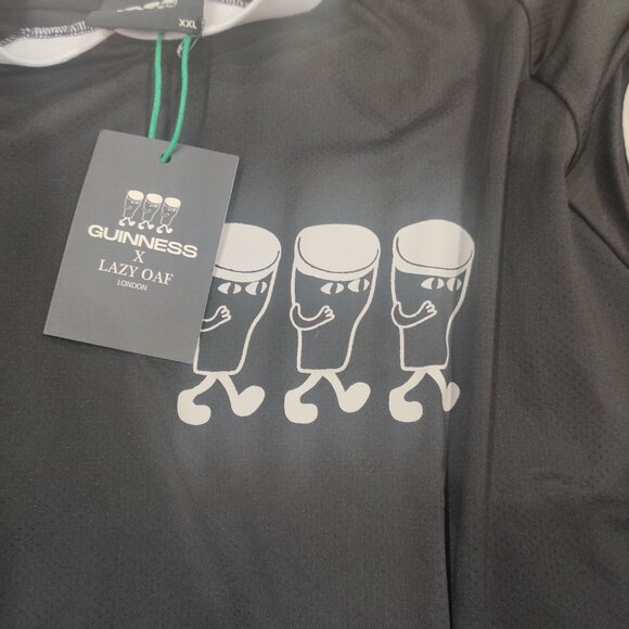 Lazy Oaf Guiness collection top size XXL New UNISEX - Picture 2 of 5